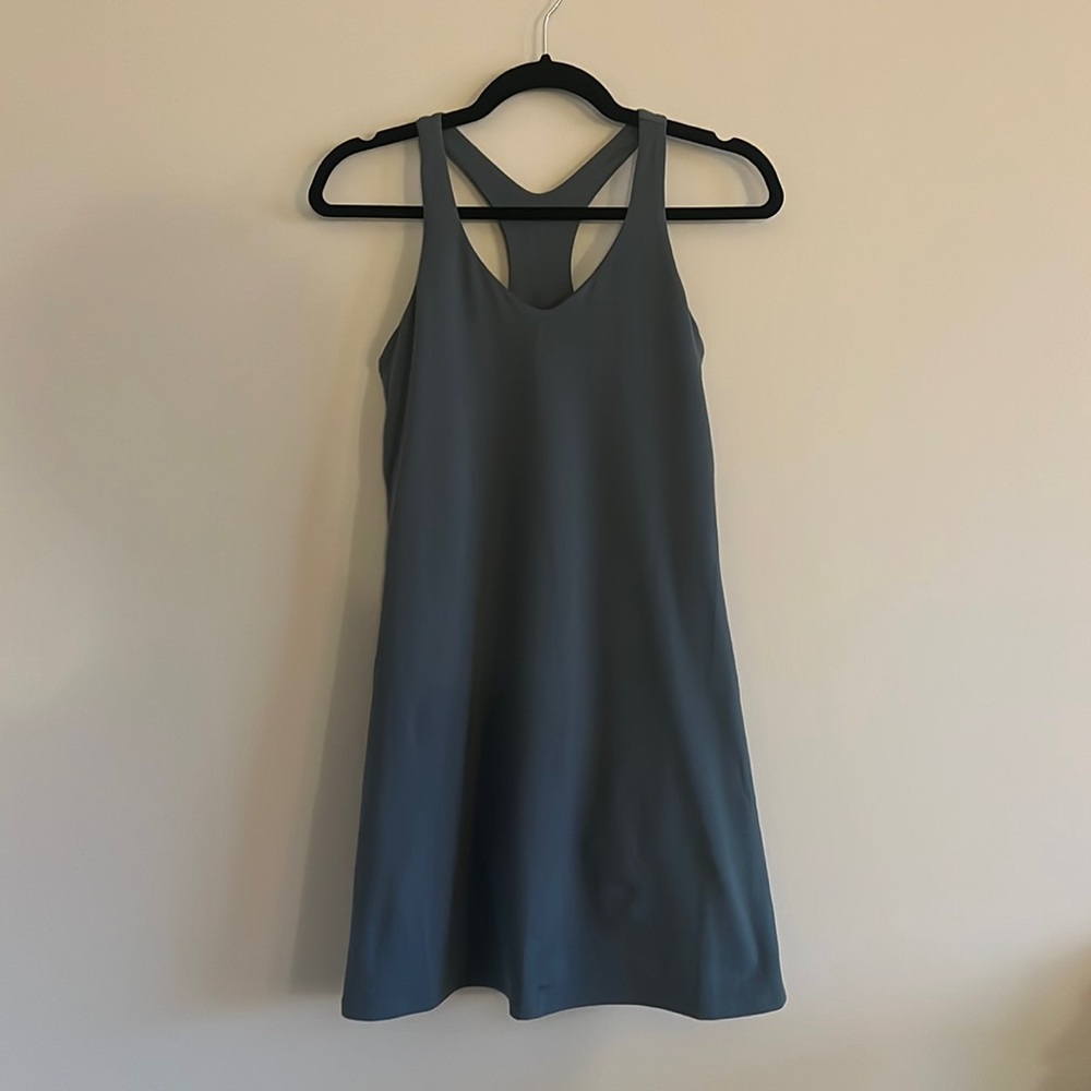 Girlfriend Collective Lola Dress in Thyme